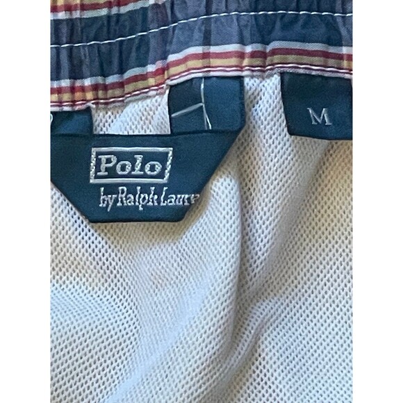 Medium Polo by Ralph Lauren elastic waist, swim trunks, yellow board short - Picture 9 of 12